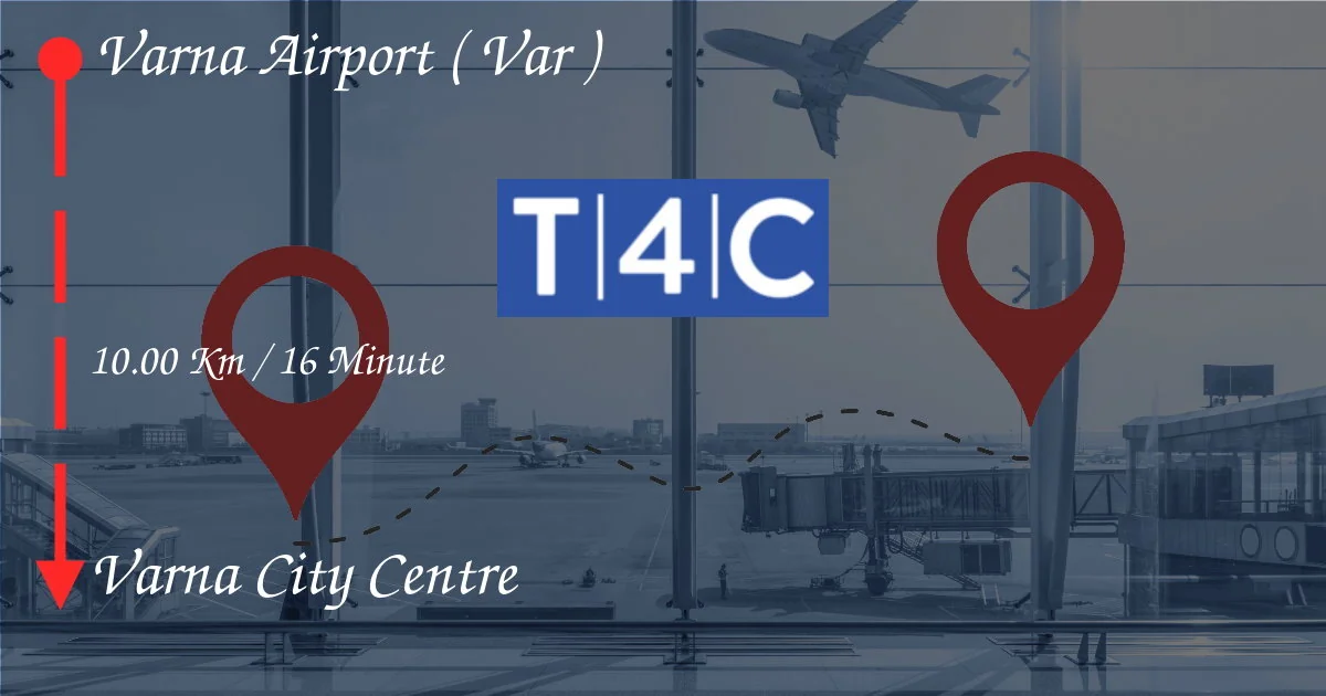 Cómo ir del centro de la ciudad de Varna al aeropuerto de Varna (var)